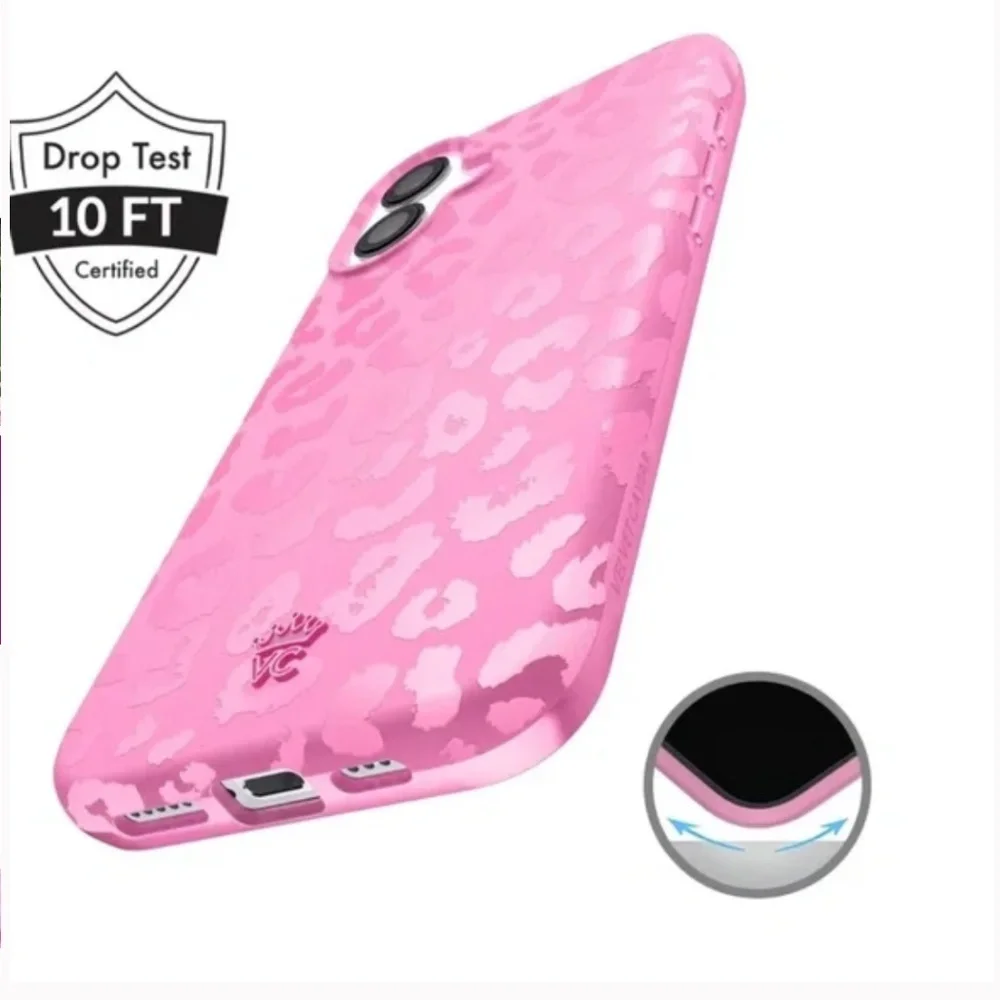 VELVET CAVIAR iphone 16 plus MagSafe Case- Even Hotter Pink Leopard